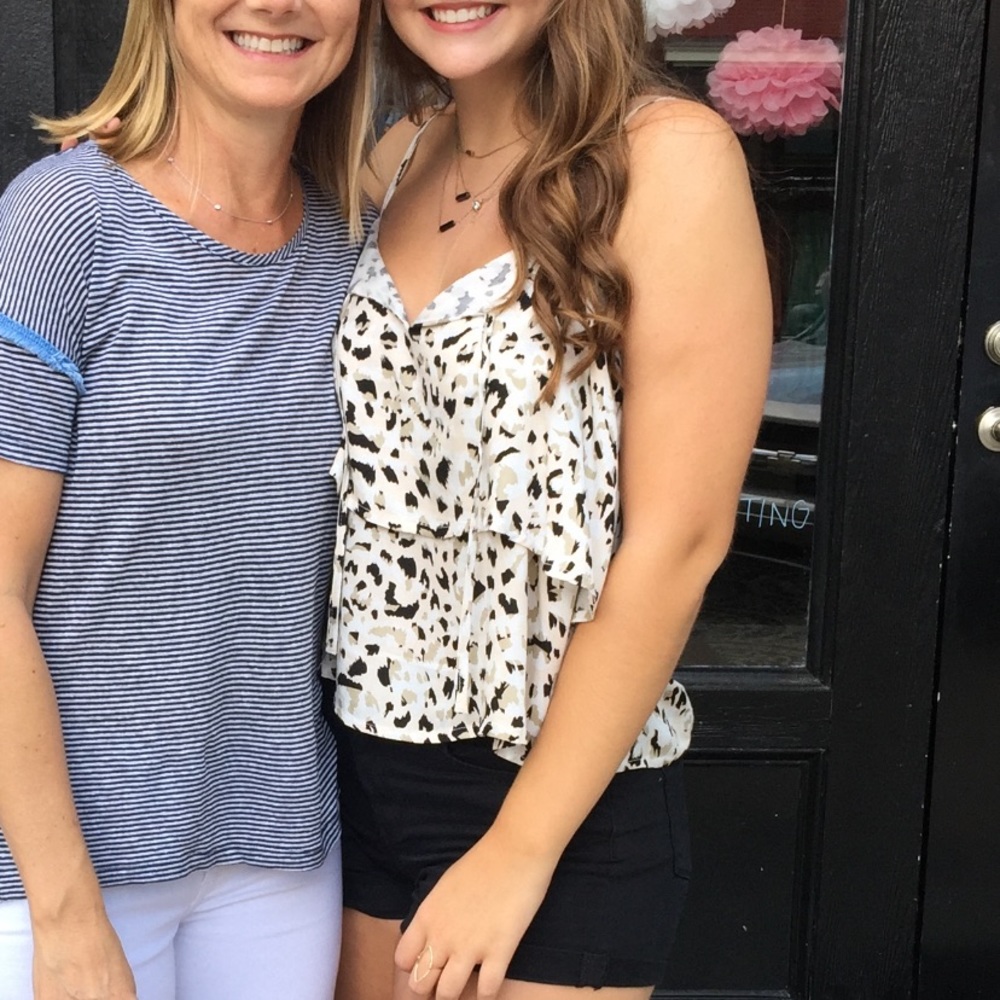 MINKPINK cheetah tank top